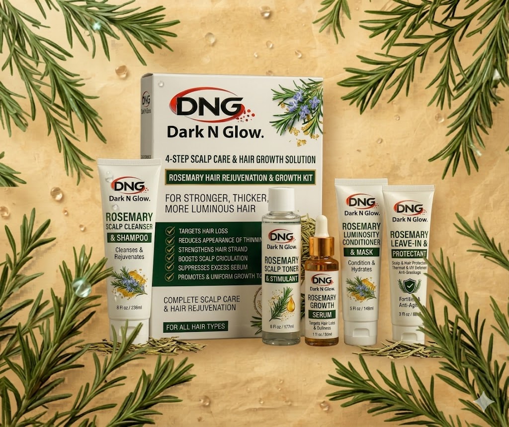 Rosemary Hair Rejuvenation And Growth Kit (4-Steps Solution)