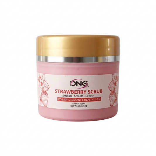 Dark N Glow Strawberry Scrub